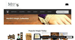 Desktop Screenshot of martinsmagic.com